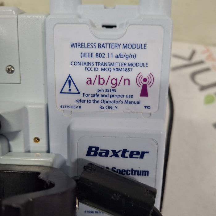 Baxter Baxter Sigma Spectrum 6.05.14 with A/B/G/N Battery Infusion Pump Infusion Pump reLink Medical
