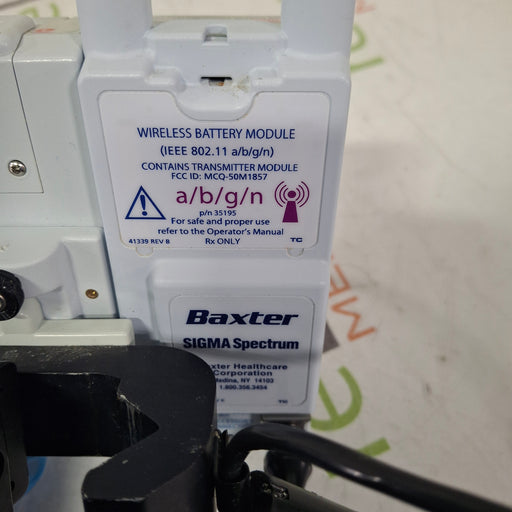 Baxter Baxter Sigma Spectrum 6.05.14 with A/B/G/N Battery Infusion Pump Infusion Pump reLink Medical