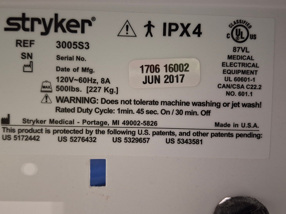 Stryker Stryker Secure III 3005 Hospital Bed Beds & Stretchers reLink Medical