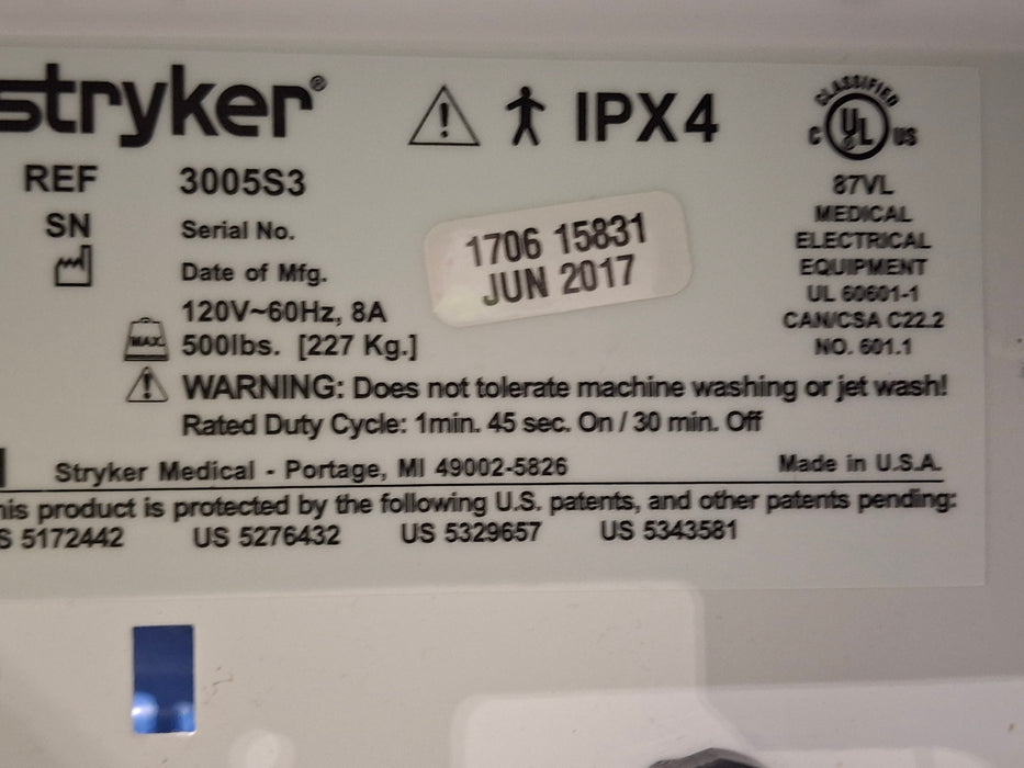 Stryker Stryker Secure III 3005 Hospital Bed Beds & Stretchers reLink Medical