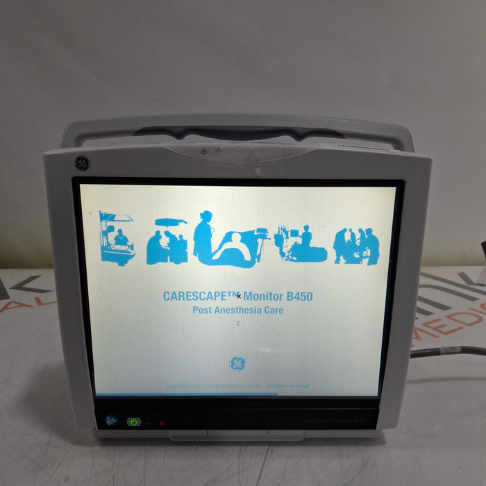 GE Healthcare GE Healthcare Carescape B450 Post Anesthesia Care Patient Monitor Patient Monitors reLink Medical