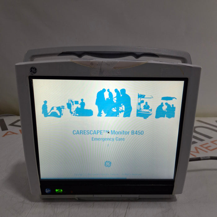 GE Healthcare GE Healthcare Carescape B450 Emergency Care Patient Monitor Patient Monitors reLink Medical