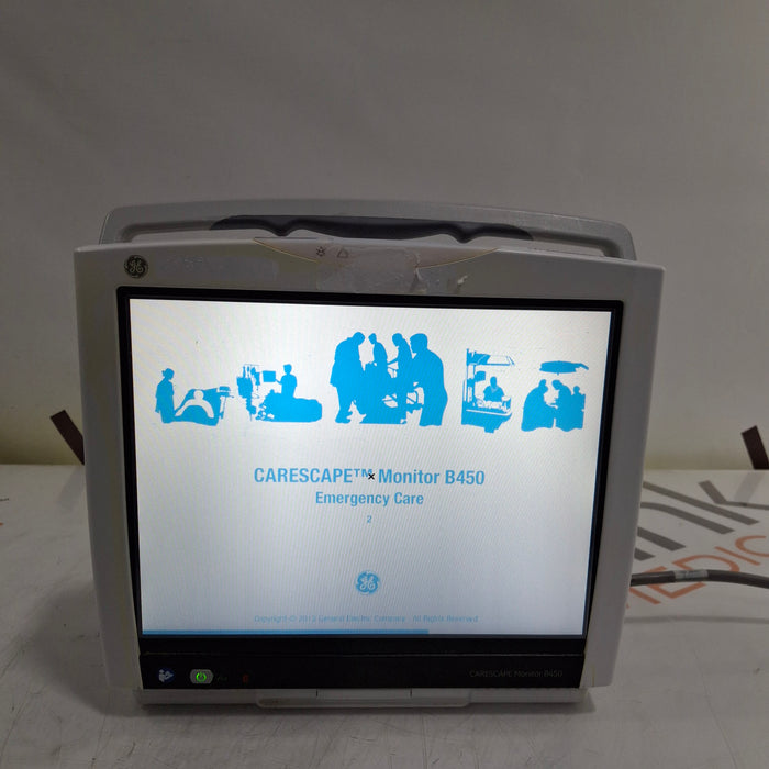 GE Healthcare GE Healthcare Carescape B450 Emergency Care Patient Monitor Patient Monitors reLink Medical