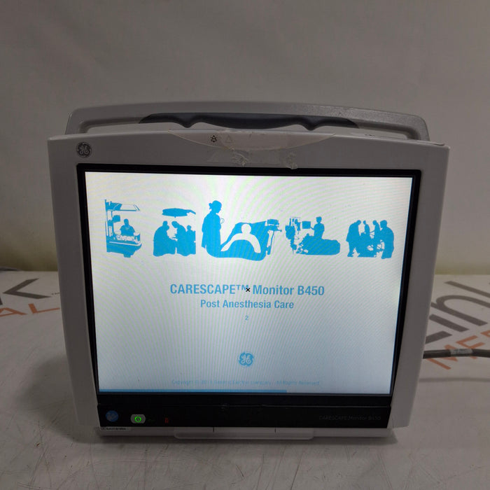 GE Healthcare GE Healthcare Carescape B450 Post Anesthesia Care Patient Monitor Patient Monitors reLink Medical