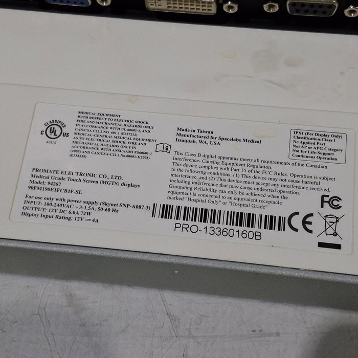 Spacelabs Healthcare Spacelabs Healthcare Xprezzon 94267 Opt-19 Patient Monitor Patient Monitors reLink Medical