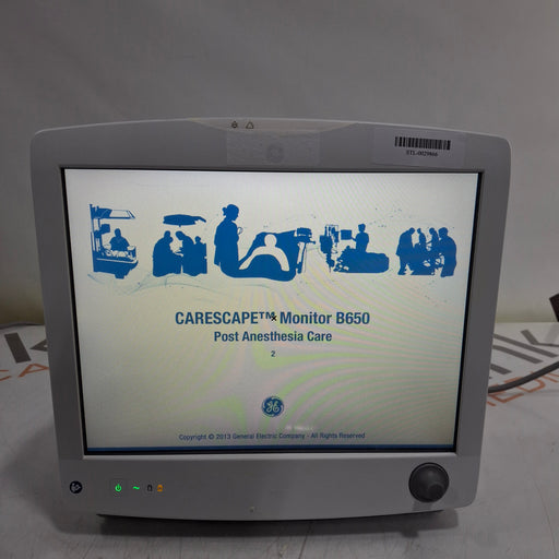 GE Healthcare GE Healthcare Carescape B650 Post Anesthesia Care Patient Monitor Patient Monitors reLink Medical