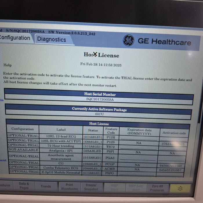 GE Healthcare GE Healthcare Carescape B650 Critical Care Patient Monitor Patient Monitors reLink Medical