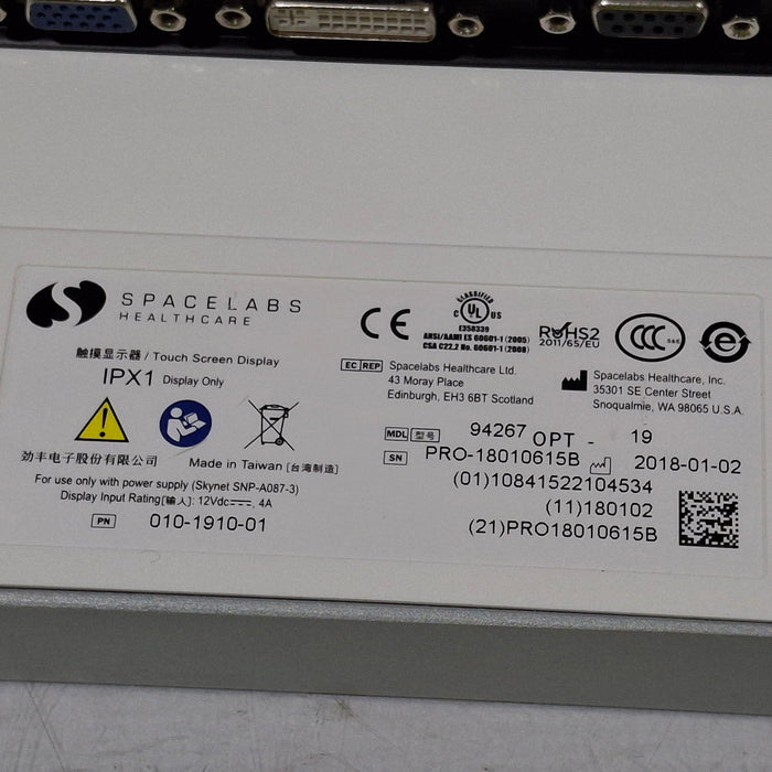 Spacelabs Healthcare Spacelabs Healthcare Xprezzon 94267 Opt-19 Patient Monitor Patient Monitors reLink Medical