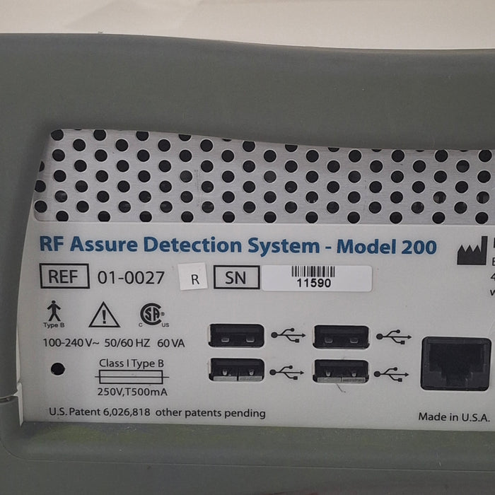 RF Surgical Systems Inc. RF Surgical Systems Inc. RF Assure 200X Detection System Console Surgical Equipment reLink Medical