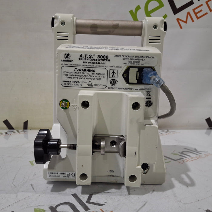 Zimmer Zimmer ATS 3000 Automatic Tourniquet System Surgical Equipment reLink Medical