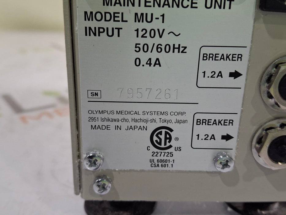 Olympus Olympus MU-1 Leakage Tester Flexible Endoscopy reLink Medical