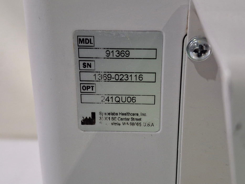 Spacelabs Healthcare Ultraview SL 91369 Monitor