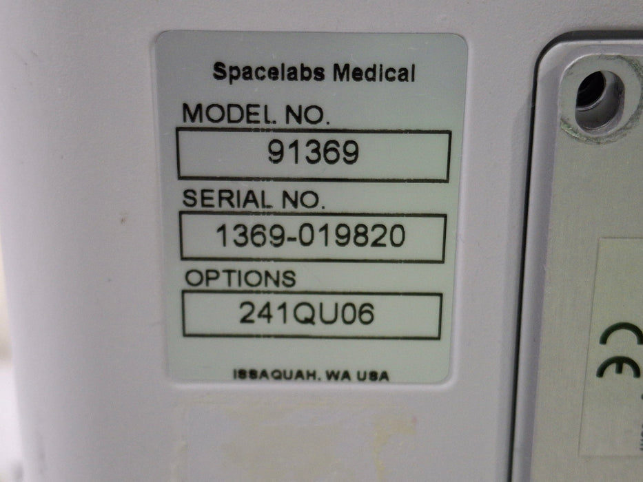 Spacelabs Healthcare Ultraview SL 91369 Monitor
