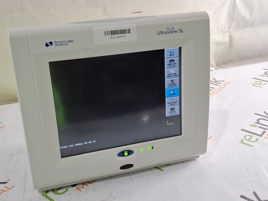 Spacelabs Healthcare Ultraview SL 91369 Monitor