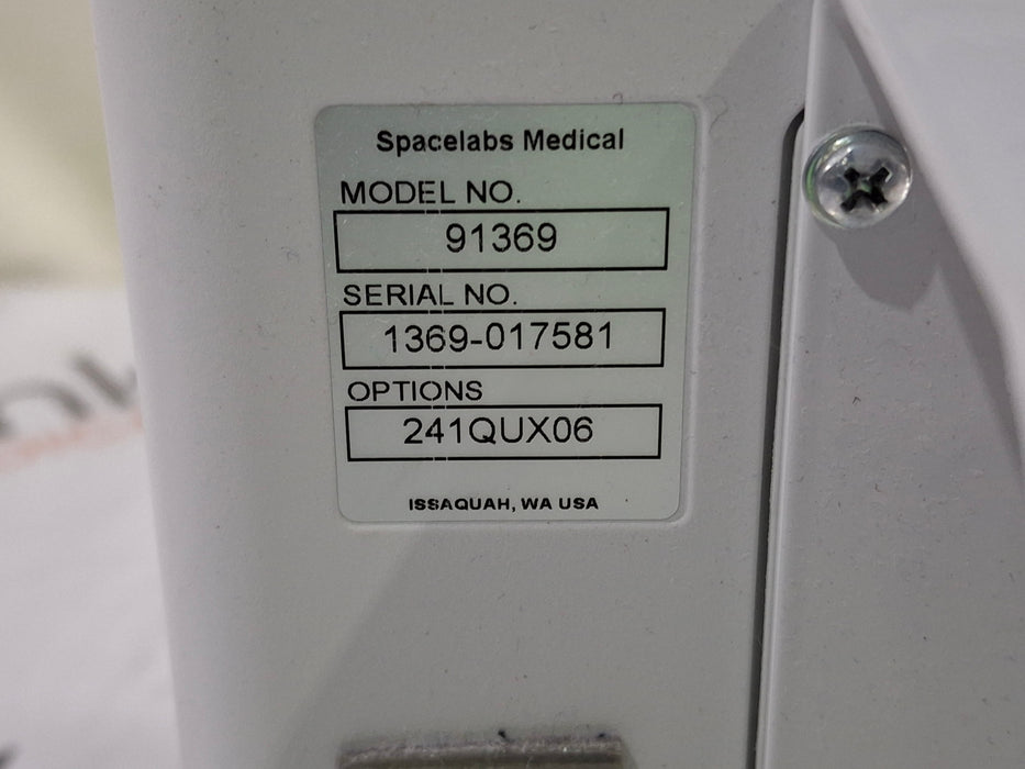 Spacelabs Healthcare Ultraview SL 91369 Monitor