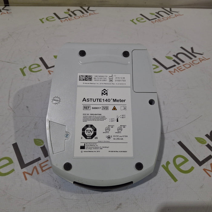 Astute Medical, Inc. Astute Medical, Inc. Astute140 Meter Nephrocheck Test Diagnostic Exam Equipment reLink Medical