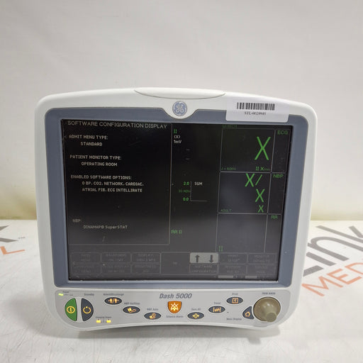 GE Healthcare GE Healthcare Dash 5000 - GE/Nellcor SpO2 Patient Monitor Patient Monitors reLink Medical