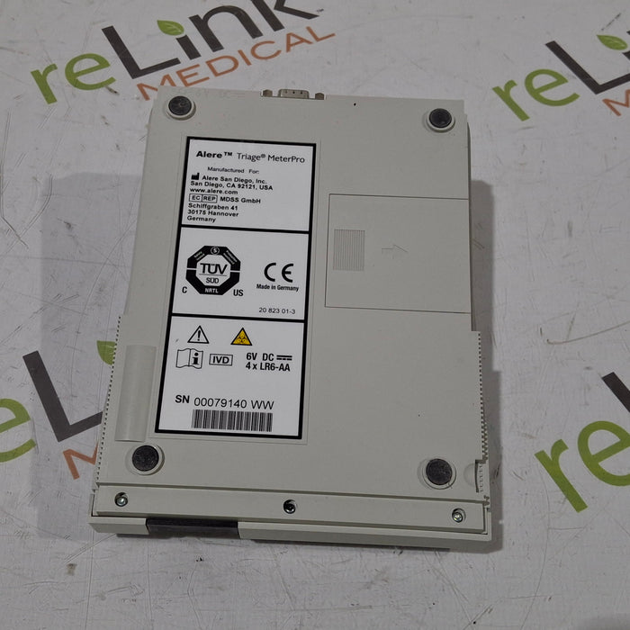 Biosite Inc. Biosite Inc. Triage MeterPro Rapid Testing Platform Research Lab reLink Medical