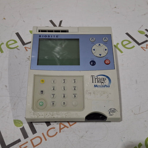 Biosite Inc. Biosite Inc. Triage MeterPro Rapid Testing Platform Research Lab reLink Medical