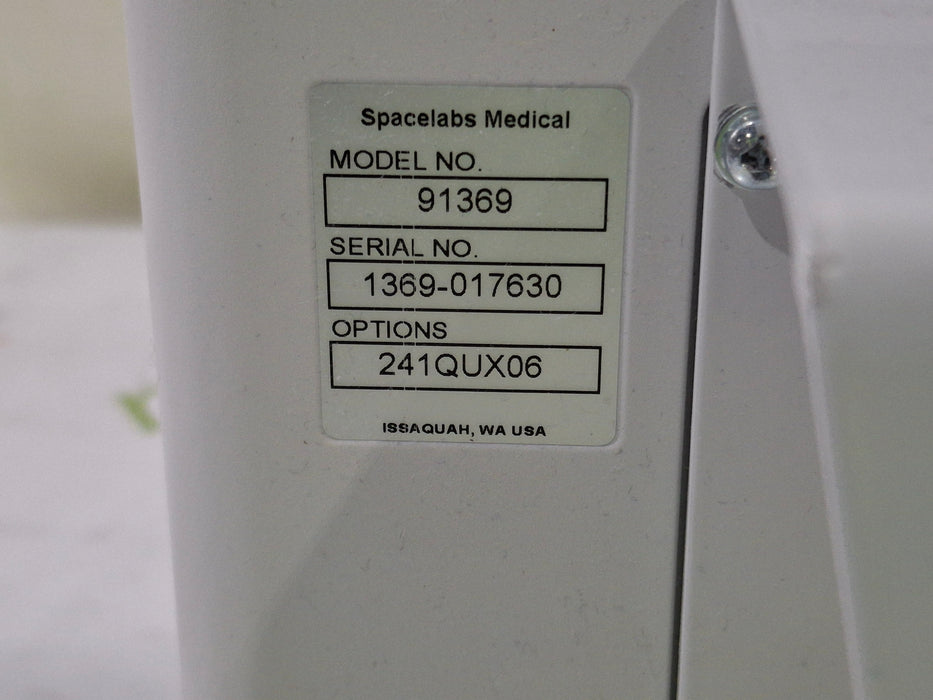 Spacelabs Healthcare Ultraview SL 91369 Monitor