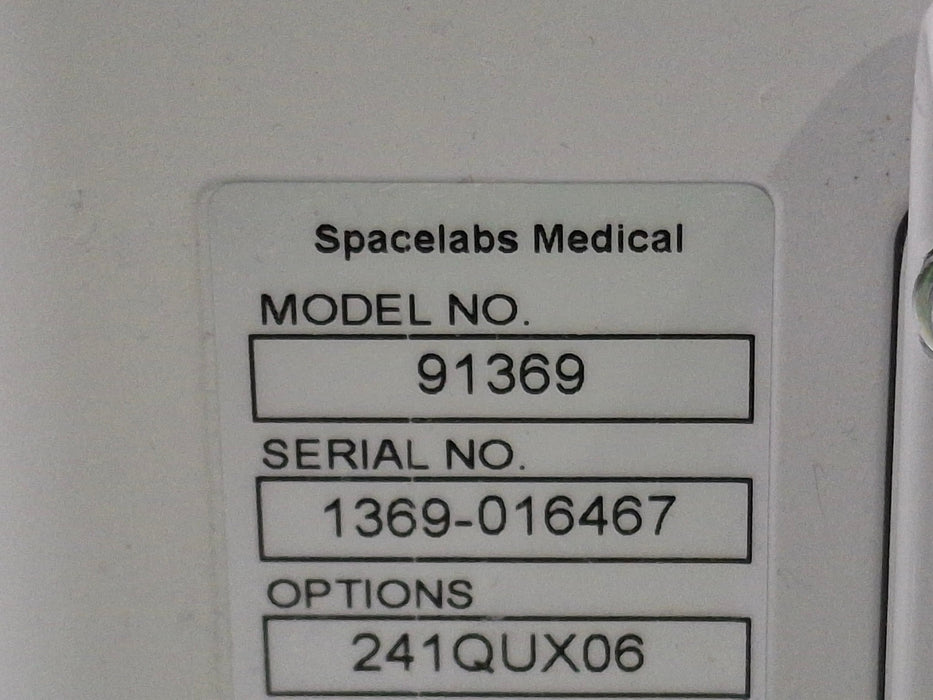 Spacelabs Healthcare Spacelabs Healthcare Ultraview SL 91369 Monitor Patient Monitors reLink Medical