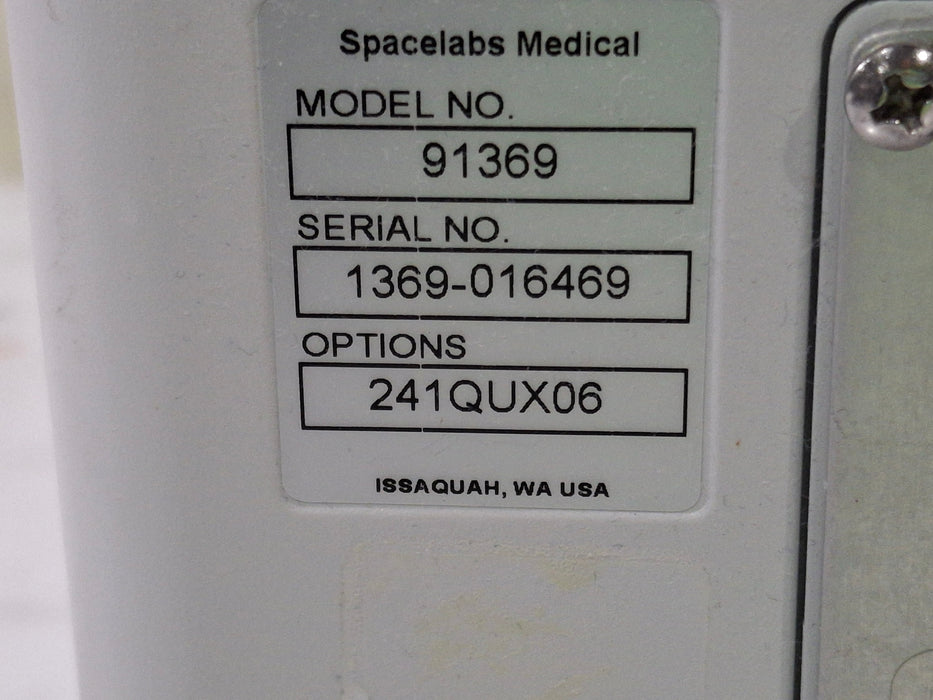 Spacelabs Healthcare Spacelabs Healthcare Ultraview SL 91369 Monitor Patient Monitors reLink Medical