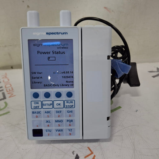 Baxter Baxter Sigma Spectrum 6.05.14 with A/B/G/N Battery Infusion Pump Infusion Pump reLink Medical