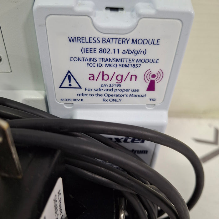 Baxter Baxter Sigma Spectrum 6.05.14 with A/B/G/N Battery Infusion Pump Infusion Pump reLink Medical