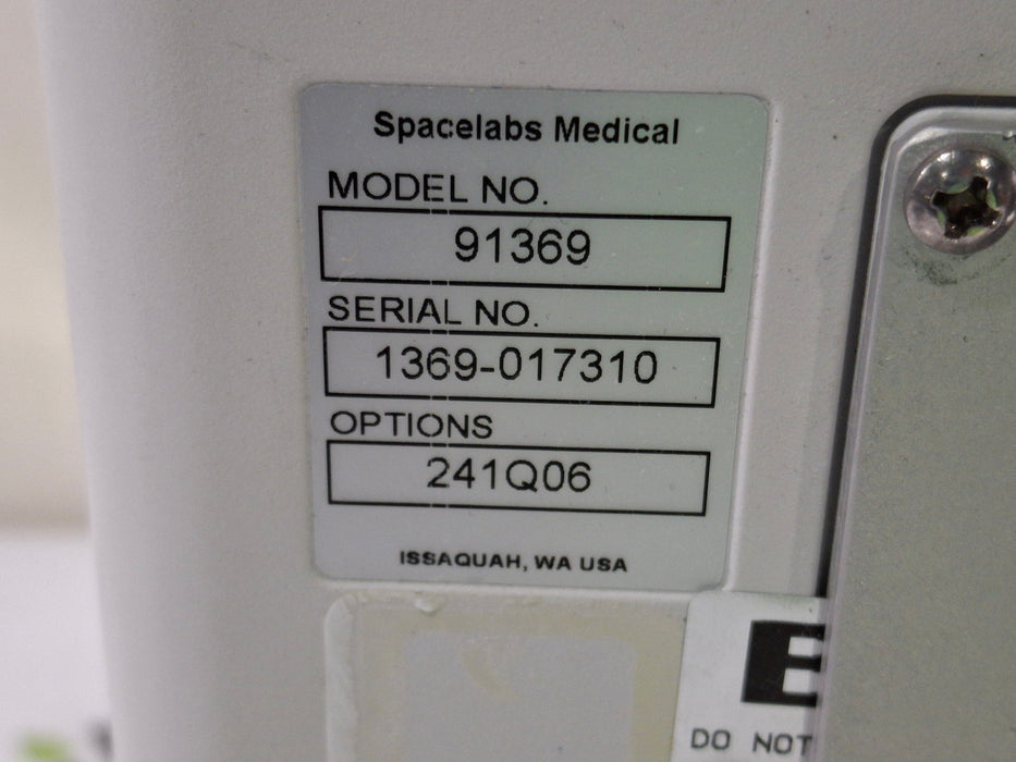 Spacelabs Healthcare Spacelabs Healthcare Ultraview SL 91369 Monitor Patient Monitors reLink Medical
