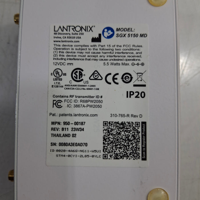 Lantronix Lantronix SGX 5150 Device Gateway Dual Band Wireless Router Computers Tablets & Networking reLink Medical