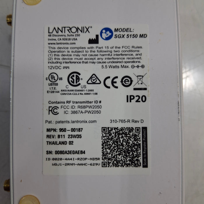 Lantronix Lantronix SGX 5150 Device Gateway Dual Band Wireless Router Computers Tablets & Networking reLink Medical