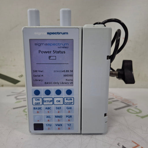 Baxter Baxter Sigma Spectrum 6.05.14 with A/B/G/N Battery Infusion Pump Infusion Pump reLink Medical