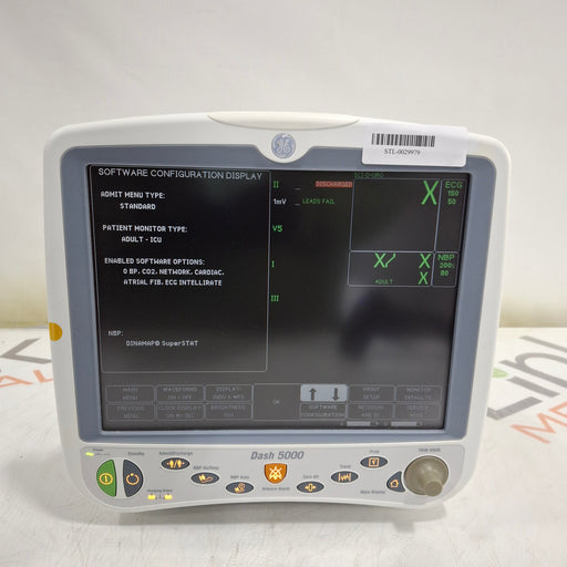 GE Healthcare GE Healthcare Dash 5000 - GE/Nellcor SpO2 Patient Monitor Patient Monitors reLink Medical