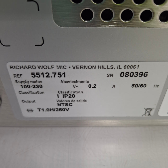 Richard Wolf Richard Wolf 5512 CCD Endocam Video Processer Rigid Endoscopy reLink Medical