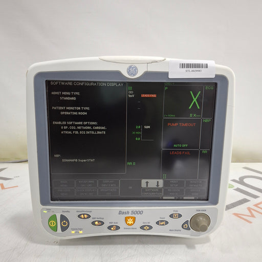 GE Healthcare GE Healthcare Dash 5000 - GE/Nellcor SpO2 Patient Monitor Patient Monitors reLink Medical