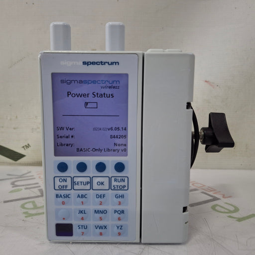Baxter Baxter Sigma Spectrum 6.05.14 with A/B/G/N Battery Infusion Pump Infusion Pump reLink Medical