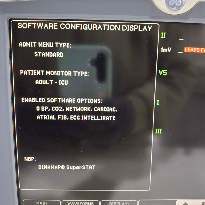 GE Healthcare GE Healthcare Dash 5000 - GE/Nellcor SpO2 Patient Monitor Patient Monitors reLink Medical