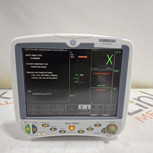 GE Healthcare GE Healthcare Dash 5000 - GE/Nellcor SpO2 Patient Monitor Patient Monitors reLink Medical