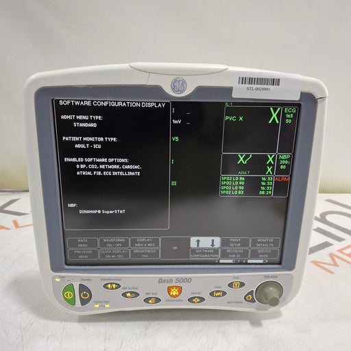 GE Healthcare GE Healthcare Dash 3000 - GE/Nellcor SpO2 Patient Monitor Patient Monitors reLink Medical