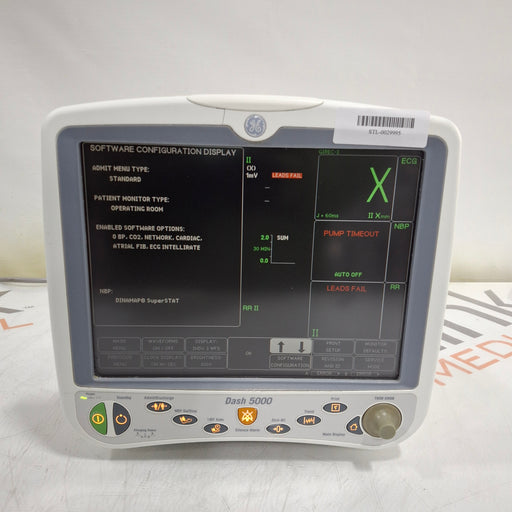 GE Healthcare GE Healthcare Dash 5000 - GE/Nellcor SpO2 Patient Monitor Patient Monitors reLink Medical