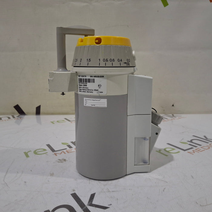 Draeger Medical Draeger Medical Vapor 2000 Sevoflurane Vaporizer Anesthesia reLink Medical