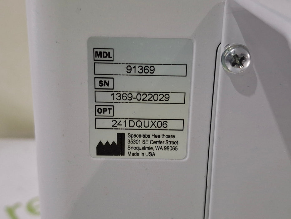 Spacelabs Healthcare Spacelabs Healthcare Ultraview SL 91369 Monitor Patient Monitors reLink Medical