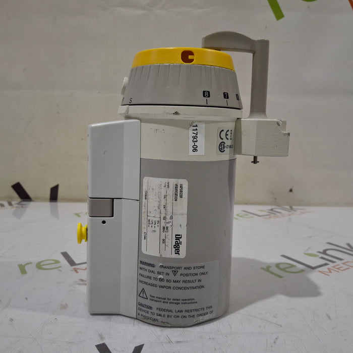 Draeger Medical Draeger Medical Vapor 2000 Sevoflurane Vaporizer Anesthesia reLink Medical