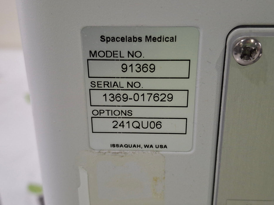 Spacelabs Healthcare Spacelabs Healthcare Ultraview SL 91369 Monitor Patient Monitors reLink Medical