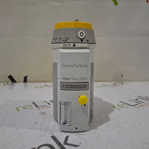 Draeger Medical Draeger Medical Vapor 2000 Sevoflurane Vaporizer Anesthesia reLink Medical