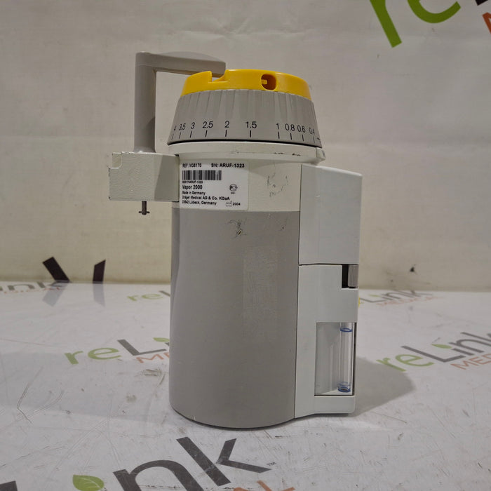 Draeger Medical Draeger Medical Vapor 2000 Sevoflurane Vaporizer Anesthesia reLink Medical