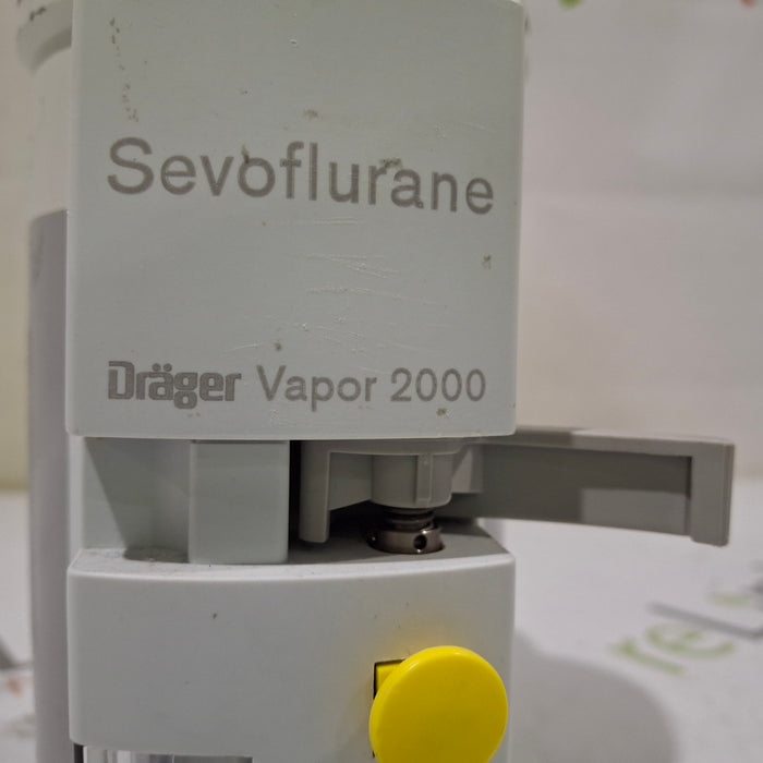 Draeger Medical Draeger Medical Vapor 2000 Sevoflurane Vaporizer Anesthesia reLink Medical