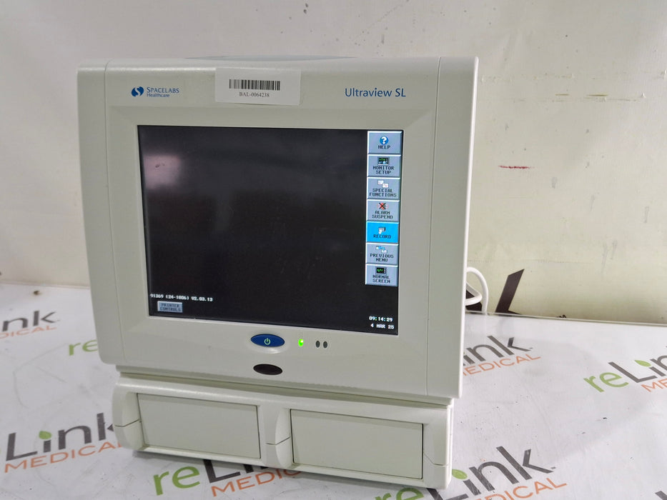 Spacelabs Healthcare Spacelabs Healthcare Ultraview SL 91369 Monitor Patient Monitors reLink Medical