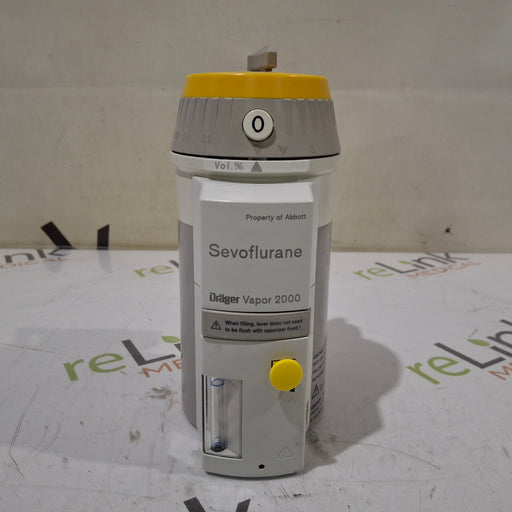 Draeger Medical Draeger Medical Vapor 2000 Sevoflurane Vaporizer Anesthesia reLink Medical