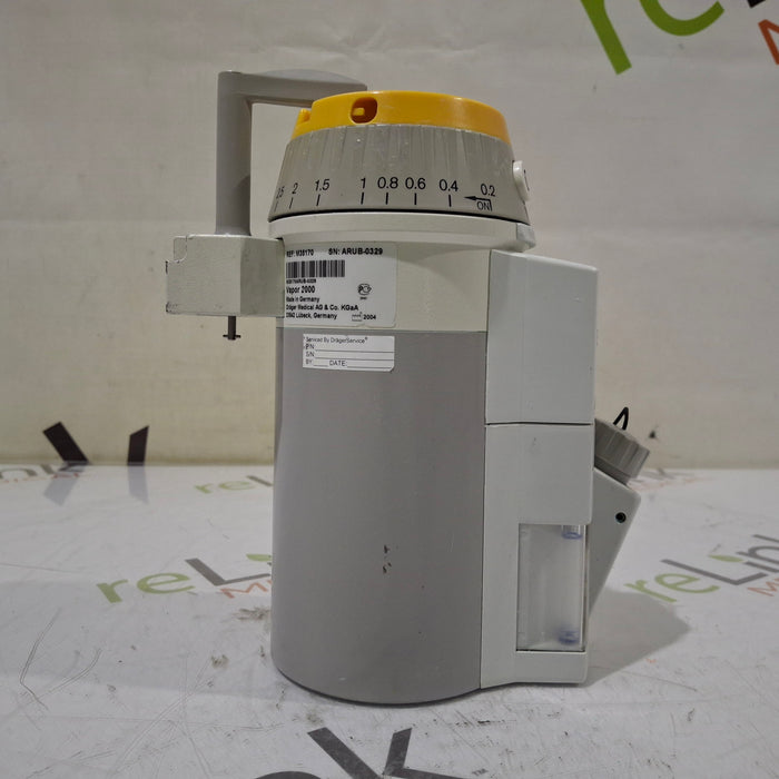 Draeger Medical Draeger Medical Vapor 2000 Sevoflurane Vaporizer Anesthesia reLink Medical